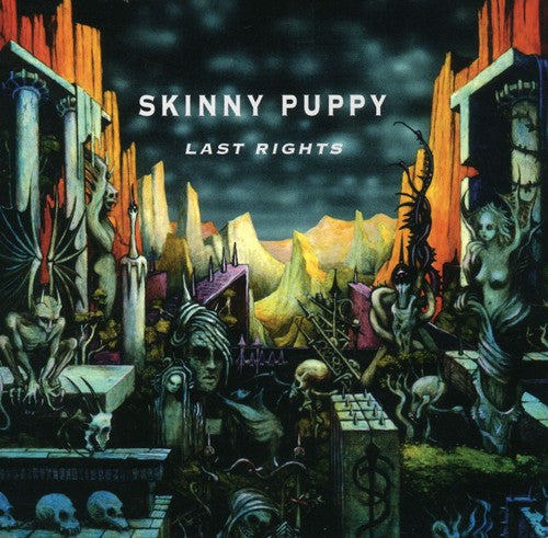 the album cover for Skinny Puppy - Last Rights