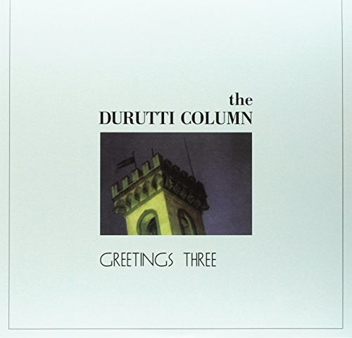the album cover for Durutti Column - Greetings Three