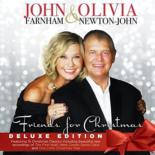 the album cover for John Farnham / Newton-John,Olivia - Friends For Christmas [Deluxe] (Aus)
