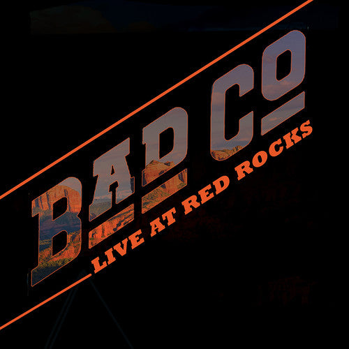 the album cover for Bad Company - Live At Red Rocks [CD/DVD]