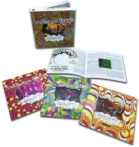 the album cover for I Said She Said Ah Cid Exploito Psych World Of - I Said, She Said, Ah Cid: The Exploito Psych World Of Alshire Records1967-1971