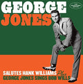 the album cover for George Jones - Salutes Hank Williams / George Jones Sings Bob Wills