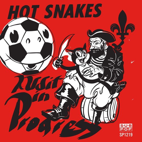 the album cover for Hot Snakes - Audit In Progress [LP]
