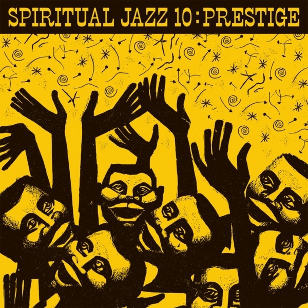 the album cover for Spiritual Jazz 10 Prestige / Various - Spiritual Jazz 10: Prestige (Various Artists)