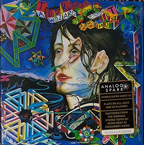 the album cover for Todd Rundgren - A Wizard, A True Star