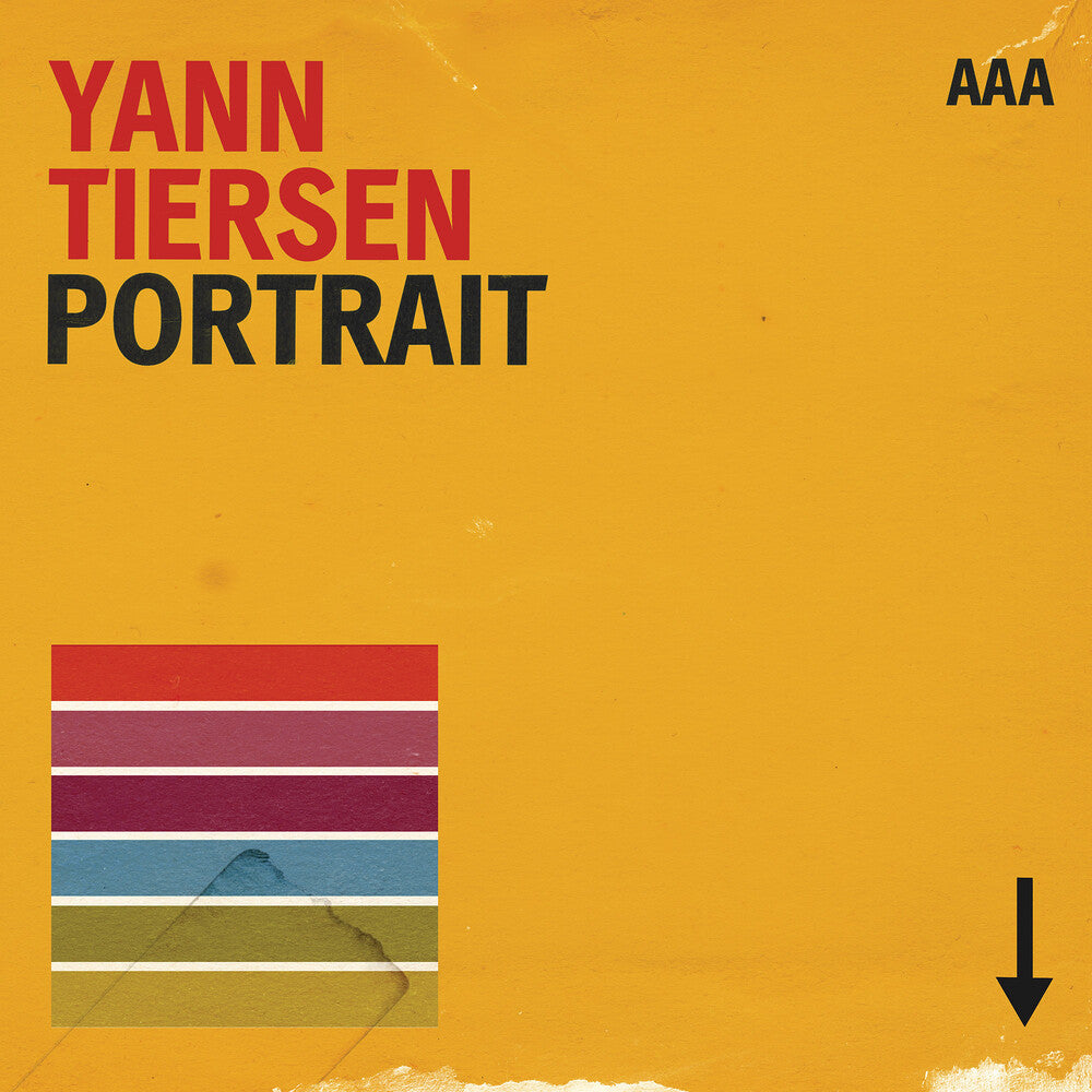 the album cover for Yann Tiersen - Portrait [Indie Exclusive Limited Edition Clear LP]