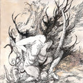 the album cover for Hecate Enthroned - Arteries Of Heresy
