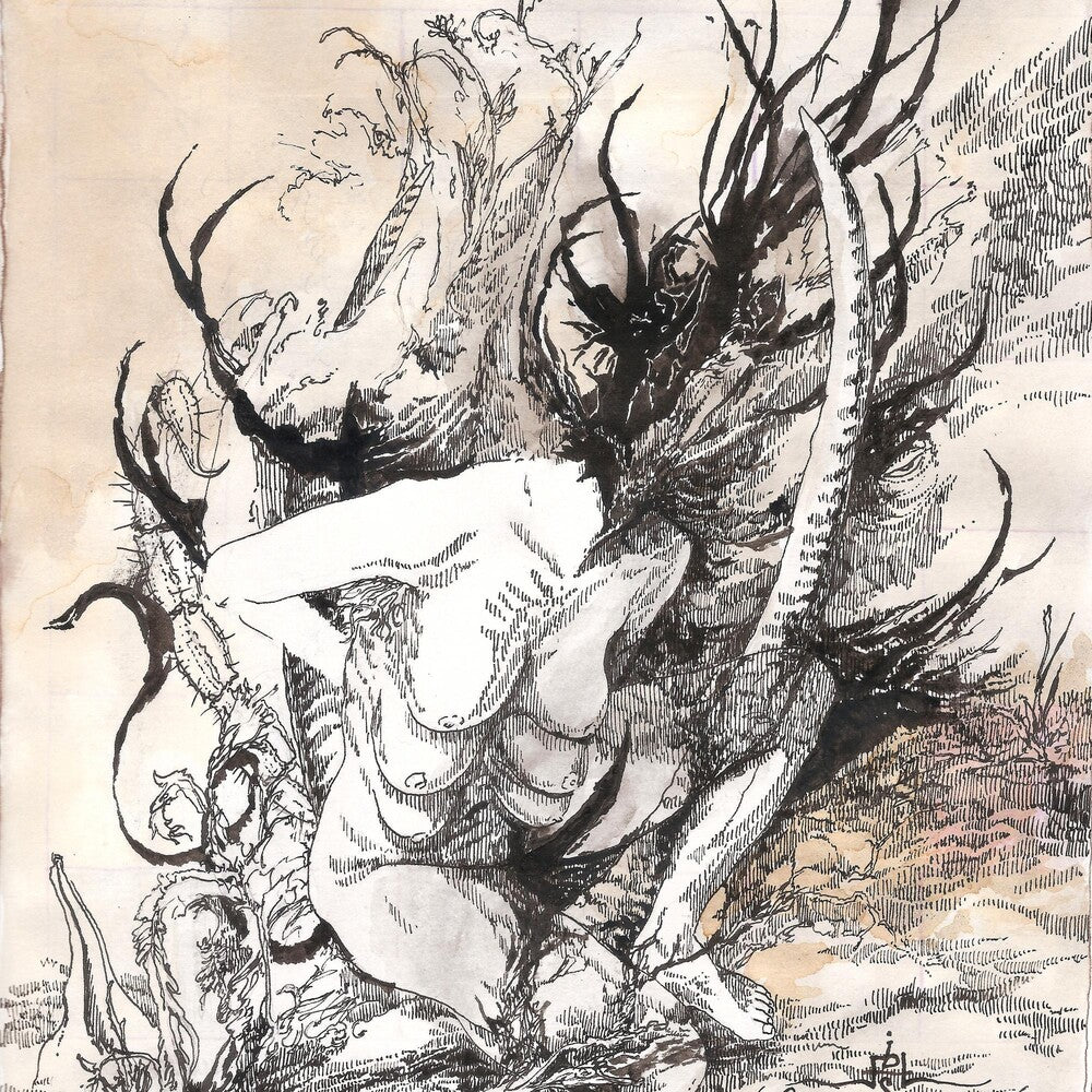 the album cover for Hecate Enthroned - Arteries Of Heresy