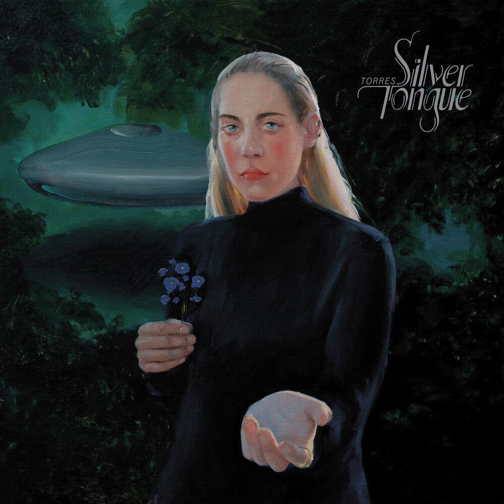 the album cover for Torres - Silver Tongue [Indie Exclusive Limited Edition Color LP]