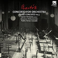 the album cover for Bartuk / Javier Perianes - Bartuk: Piano Concerto No. 3, Concerto For Orchestra