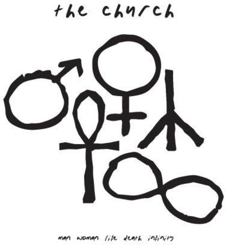 the album cover for The Church - Man Woman Life Death Infinity [LP]