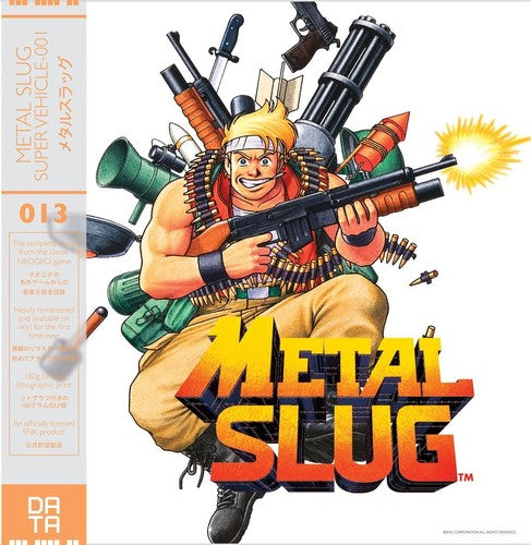 the album cover for Unknown Artist - Metal Slug / O.S.T. [Colored Vinyl] (Gate) [180 Gram] (Ylw)