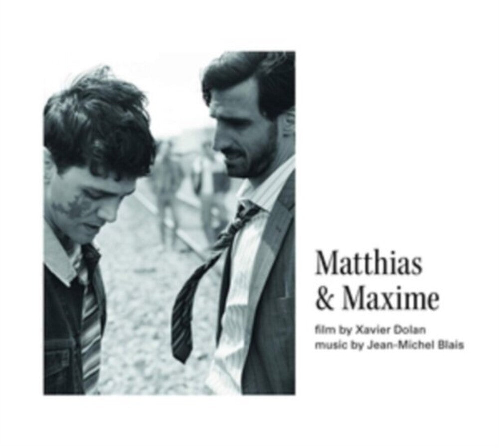 the album cover for Jean-Michel Blais - Matthias & Maxime (Original Soundtrack)