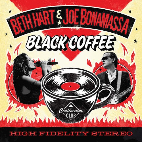 the album cover for Joe Bonamassa - Black Coffee [Red LP]