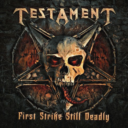the album cover for Testament - First Strike Still Deadly
