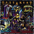 the album cover for Testament - Testament - Live at the Fillmore - VINYL