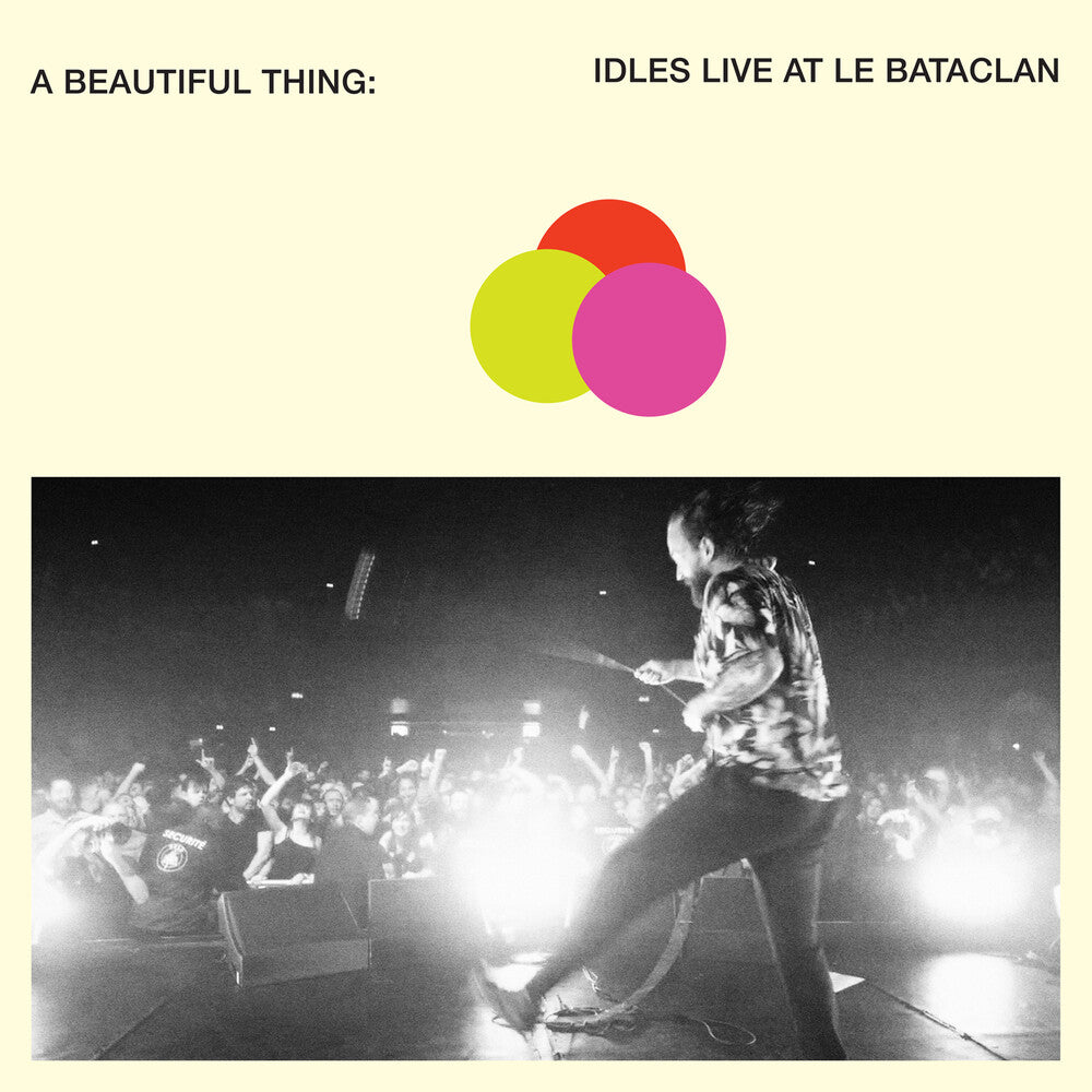 the album cover for IDLES - Beautiful Thing: Idles Live At Le Bataclan