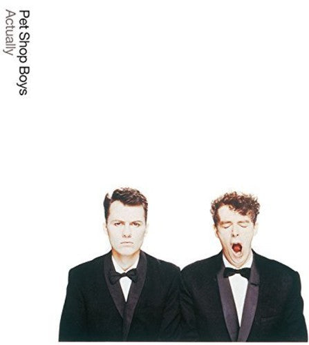 the album cover for Pet Shop Boys - Actually: Further Listening 1987-1988 [2CD]