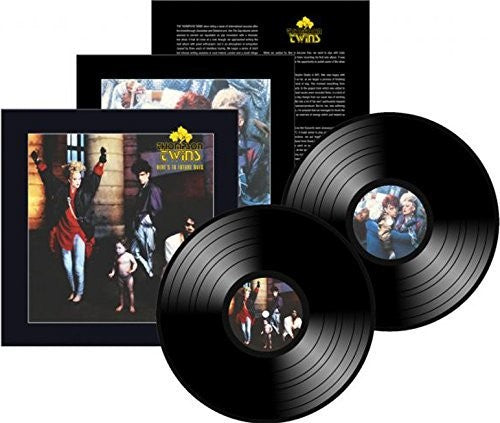 the album cover for Thompson Twins - Heres To Future Days (Uk)