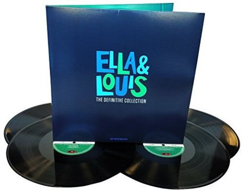 the album cover for Ella Fitzgerald & Louis Armstrong - Definitive Collection