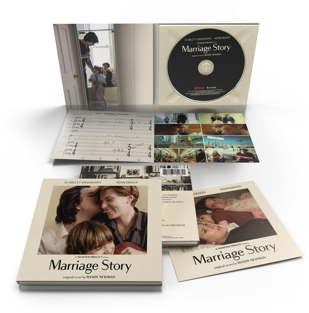 the album cover for Randy Newman - Marriage Story (Original Score)