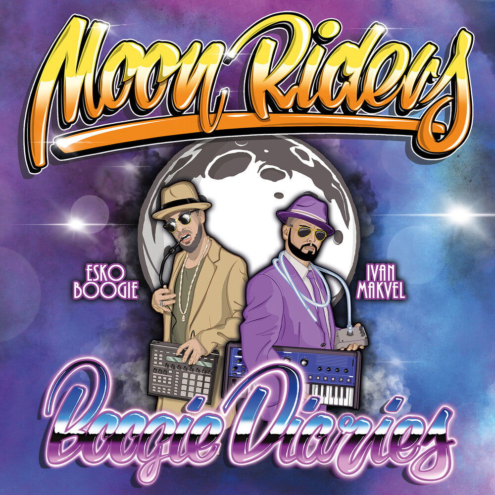 the album cover for Moon Riders - Boogie Diaries