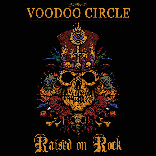 the album cover for Voodoo Circle - Raised on Rock