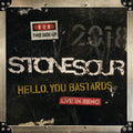 the album cover for Stone Sour - Hello, You Bastards: Live In Reno