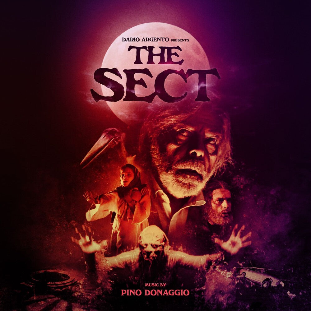 the album cover for Pino Donaggio - La Setta (The Sect) / O.S.T. [Colored Vinyl] (Ofgv) (Red)