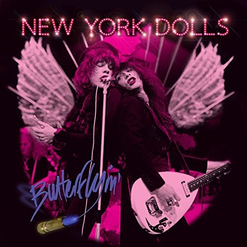 the album cover for New York Dolls - Butterflyin' [LP]