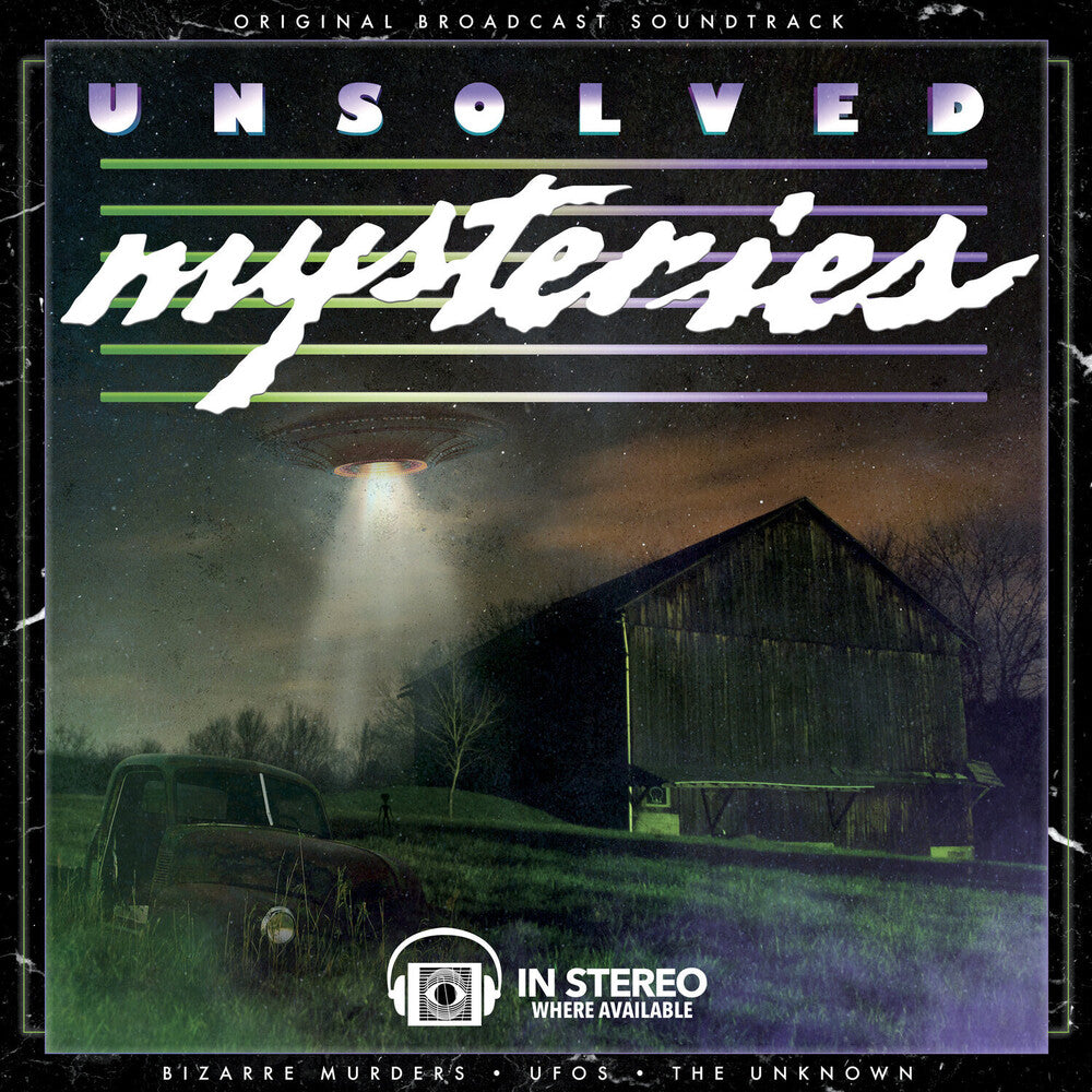 the album cover for Gary Malkin Blue Colv Gate Ogv Pnk - Unsolved Mysteries Volume 2