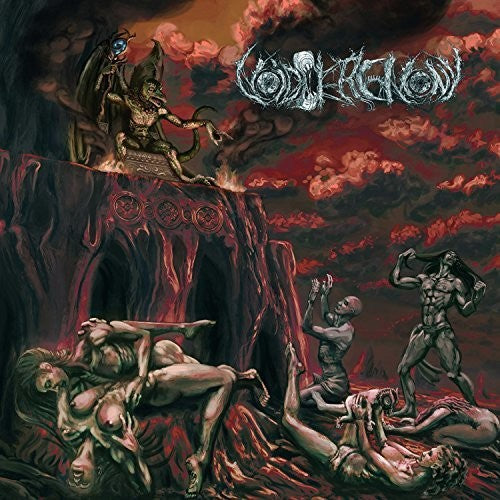 the album cover for Voidceremony - Foul Origins Of Humanity