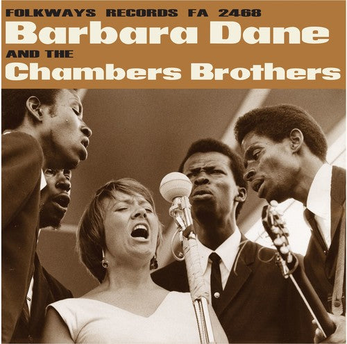 the album cover for Barbara Dane - Barbara Dane and the Chambers Brothers [LP]