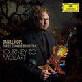 the album cover for Daniel Hope / Zurcher Kammerorchester - Journey To Mozart [Digipak]