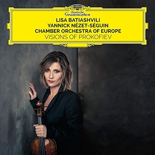the album cover for Batiashvili / Nezet-Seguin / Coe - Visions of Prokofiev