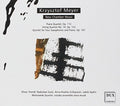 the album cover for Meyer / Triendl - New Chamber Music