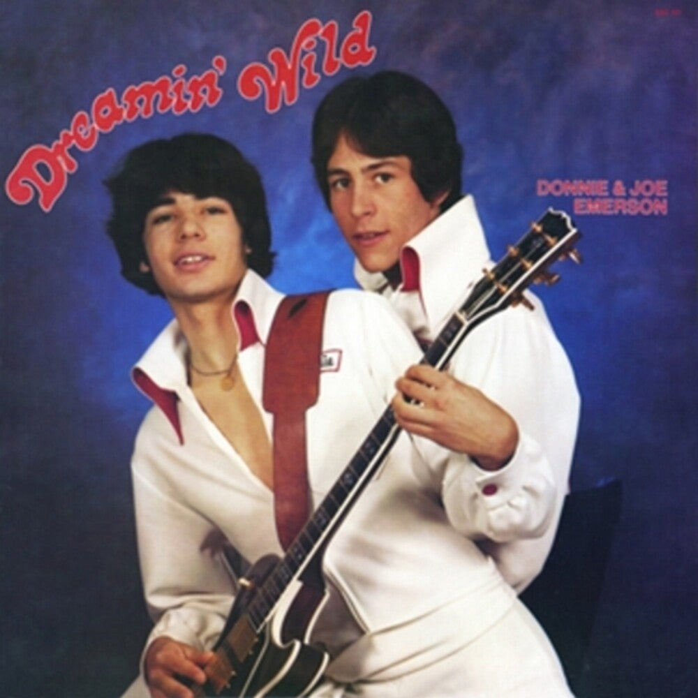 the album cover for Donnie Emerson & Joe - Dreamin' Wild (Colored Vinyl) (Blue) [Colored Vinyl] (Gate)