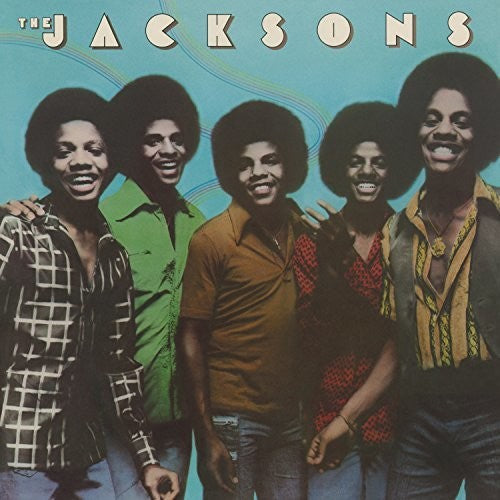 the album cover for The Jacksons - The Jacksons