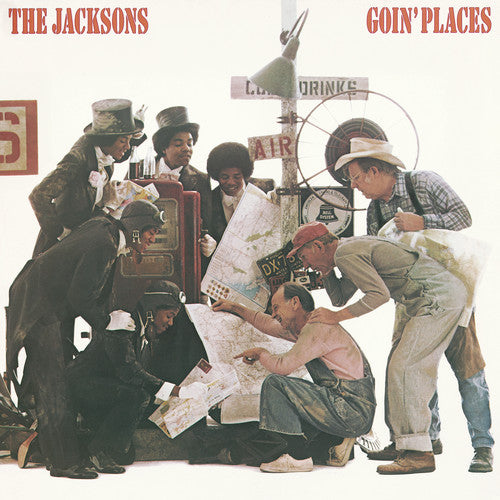 the album cover for The Jacksons - Goin' Places