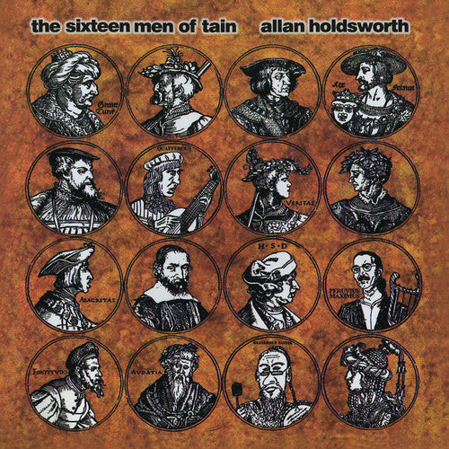 the album cover for Allan Holdsworth - The Sixteen Men of Tain