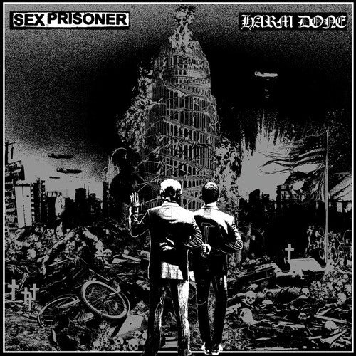 the album cover for Sex Prisoner / Harms Done - Split
