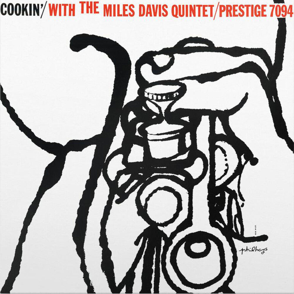 the album cover for Miles Davis - Cookin With Miles Davis Quintet (Blue) [Colored Vinyl]