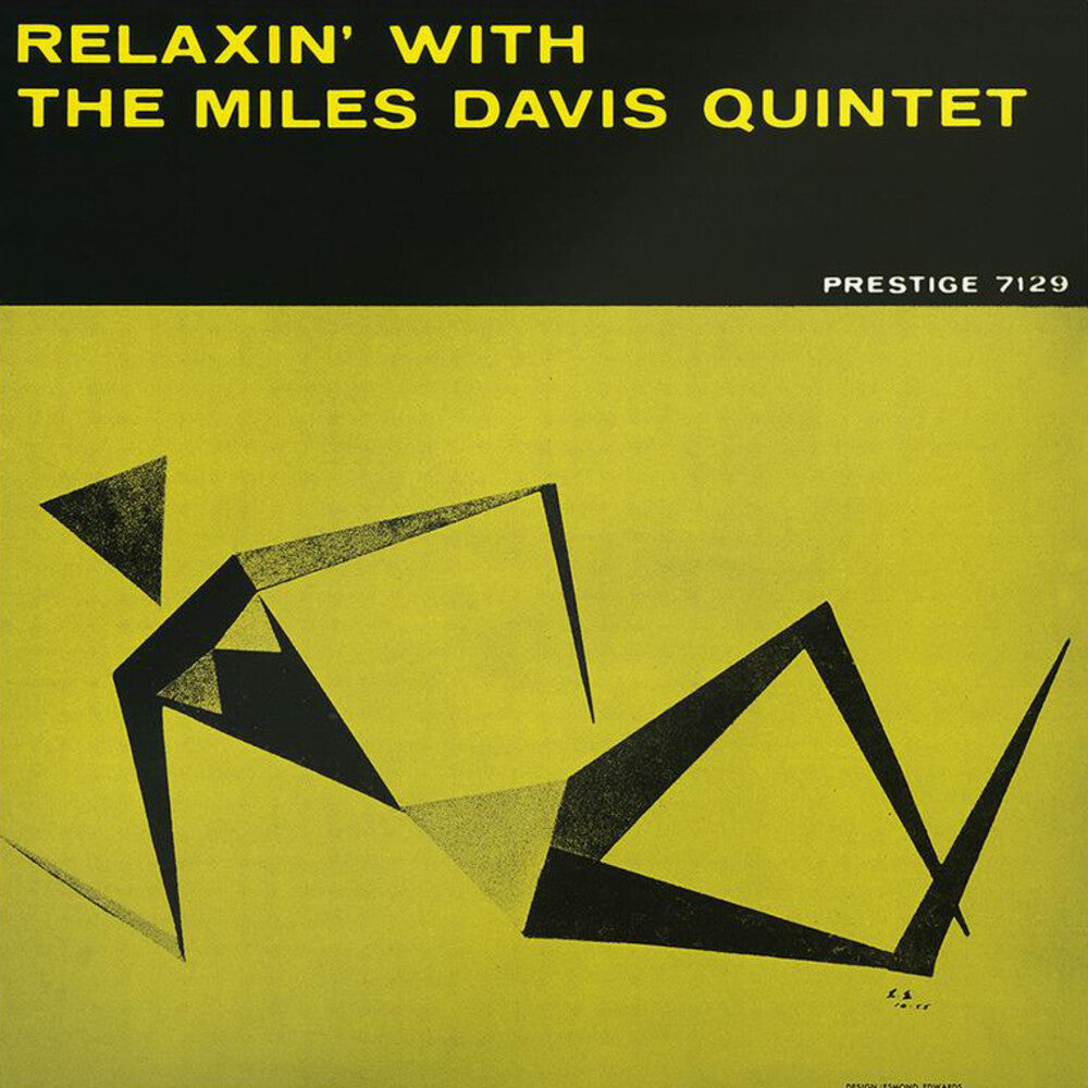 the album cover for Miles Davis - Relaxin With Miles Davis Quintet (Blue) [Colored Vinyl]