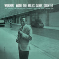 the album cover for Miles Davis - Workin With Miles Davis Quintet (Blue) [Colored Vinyl]