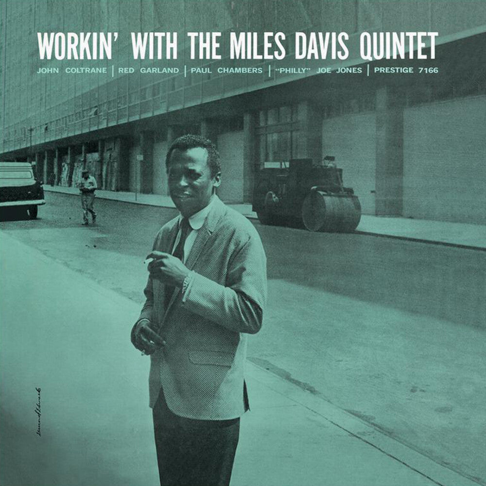 the album cover for Miles Davis - Workin With Miles Davis Quintet (Blue) [Colored Vinyl]