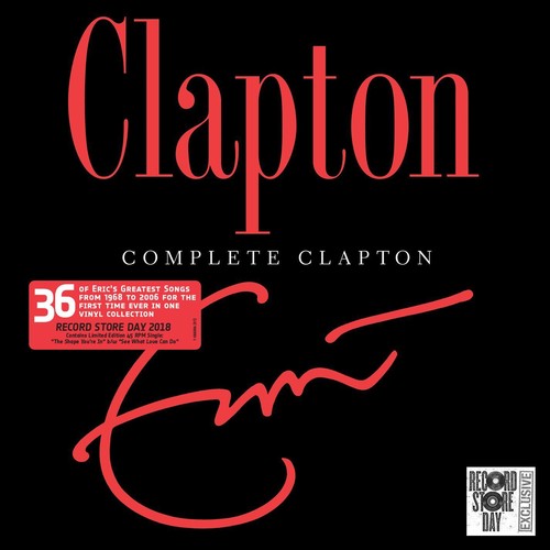 the album cover for Eric Clapton - Complete Clapton [4LP]