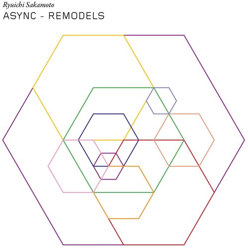 the album cover for Ryuichi Sakamoto - Async Remodels