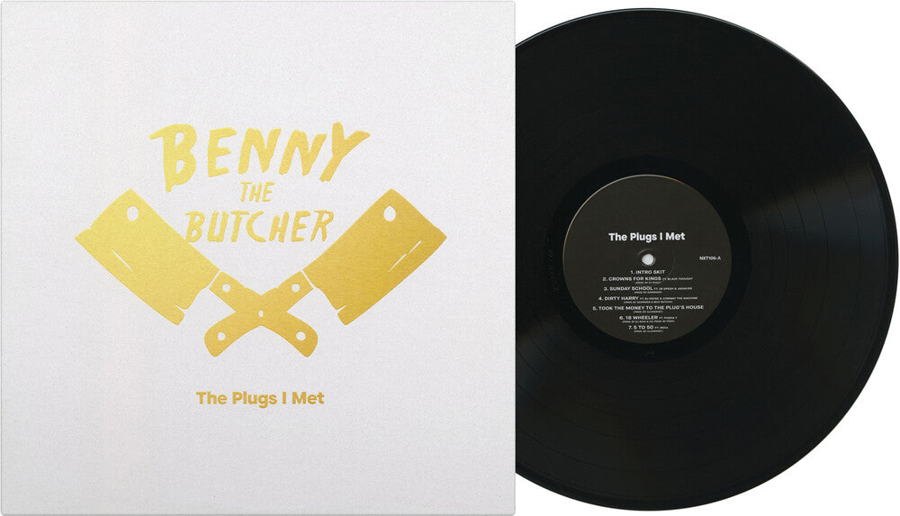 the album cover for Benny The Butcher - The Plugs I Met