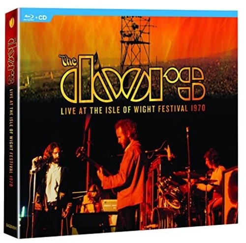 the album cover for The Doors - Live at The Isle of Wight Festival 1970 [Blu-ray + CD]