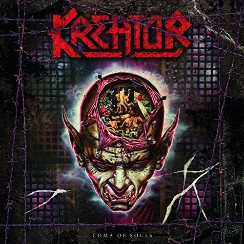 the album cover for Kreator - Coma Of Souls: Remaster [3LP]